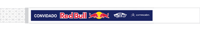 pulseira de identificação Red Bull